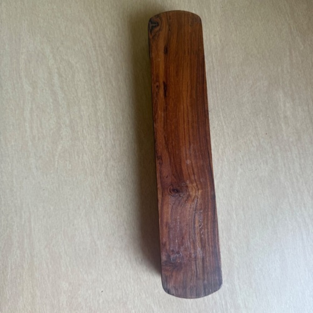 Vintage Storage Box With Brass Decoration Wooden Incense Stick Holder pencil - Picture 5 of 9